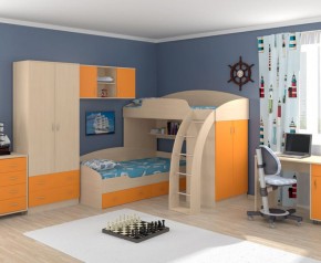 Набор для детской Соня 1-2-3 (800*1900) в Кургане - kurgan.ok-mebel.com | фото 2