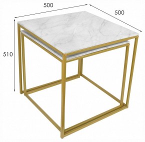 Набор из 2 столов журнальных МеталлАрт М002 в Кургане - kurgan.ok-mebel.com | фото 13