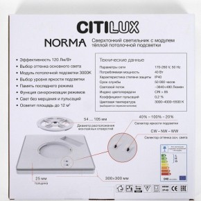 Накладной светильник Citilux Norma CL748K301 в Кургане - kurgan.ok-mebel.com | фото 8