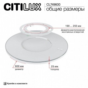 Накладной светильник Citilux NORMA CL749600 в Кургане - kurgan.ok-mebel.com | фото 12