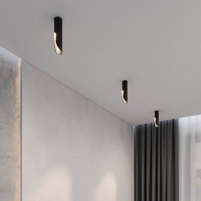 Накладной светильник Elektrostandard Apex 25113/LED 7W 3000K черный в Кургане - kurgan.ok-mebel.com | фото 3