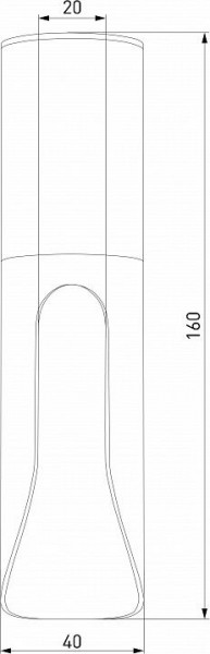 Накладной светильник Elektrostandard Apex 25113/LED 7W 3000K черный в Кургане - kurgan.ok-mebel.com | фото 4