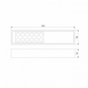 Накладной светильник Elektrostandard Tend a068850 в Кургане - kurgan.ok-mebel.com | фото 3
