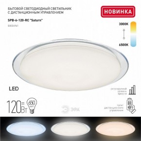 Накладной светильник Эра Классик SPB-6-120-RC Saturn (С) в Кургане - kurgan.ok-mebel.com | фото 3