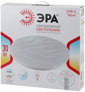 Накладной светильник Эра Классик SPB-6-30-RC Wave в Кургане - kurgan.ok-mebel.com | фото 3
