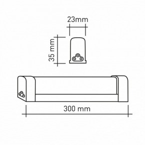 Накладной светильник Эра  LLED-04-0-30K-004 в Кургане - kurgan.ok-mebel.com | фото 6