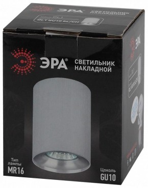 Накладной светильник Эра  OL1 GU10 SL/CH в Кургане - kurgan.ok-mebel.com | фото 8