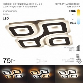 Накладной светильник Эра  SPB-6 GEO 4 RC 75 в Кургане - kurgan.ok-mebel.com | фото 2