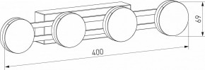 Накладной светильник Eurosvet Tapioca 90332/4 черный в Кургане - kurgan.ok-mebel.com | фото 4