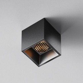 Накладной светильник Maytoni Alfa LED C064CL-5W2.7K-SQ-B в Кургане - kurgan.ok-mebel.com | фото 4