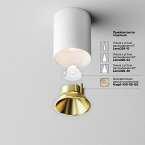 Накладной светильник Maytoni Alfa LED C064CL-8W3K-RD-WB в Кургане - kurgan.ok-mebel.com | фото 11
