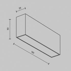 Накладной светильник Maytoni Basis C068CL-12W3-6K-W в Кургане - kurgan.ok-mebel.com | фото 4