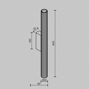 Накладной светильник Maytoni Calipso C082WL-12W2.7K-BS в Кургане - kurgan.ok-mebel.com | фото 4