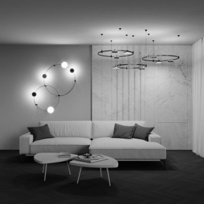 Накладной светильник Maytoni Plato TR152-1-7W4K-B в Кургане - kurgan.ok-mebel.com | фото 4