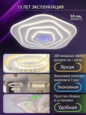 Накладной светильник Natali Kovaltseva PALACE LED LAMPS 81111/4C в Кургане - kurgan.ok-mebel.com | фото 4