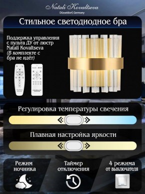 Накладной светильник Natali Kovaltseva ROYALTON LED LAMPS 81125/1W в Кургане - kurgan.ok-mebel.com | фото 6