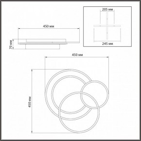 Накладной светильник Sonex Pine 7735/80L в Кургане - kurgan.ok-mebel.com | фото 10