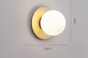 Накладной светильник TopDecor Ringo Ringo A1 33 в Кургане - kurgan.ok-mebel.com | фото 4
