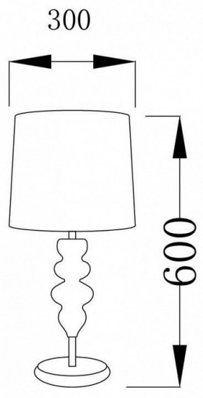 Настольная лампа декоративная Lucia Tucci Bristol 8 BRISTOL T897.1 в Кургане - kurgan.ok-mebel.com | фото 3
