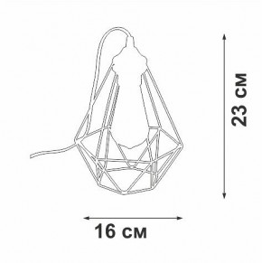Настольная лампа декоративная Vitaluce V2803 V2803-1/1L в Кургане - kurgan.ok-mebel.com | фото 3