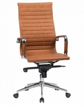 Офисное кресло для руководителей DOBRIN CLARK LMR-101F светло-коричневый №321 в Кургане - kurgan.ok-mebel.com | фото