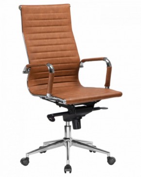 Офисное кресло для руководителей DOBRIN CLARK LMR-101F светло-коричневый №321 в Кургане - kurgan.ok-mebel.com | фото 2