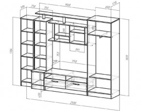ОСКАР Гостиная (ЯШТ/ЯШС) в Кургане - kurgan.ok-mebel.com | фото 2