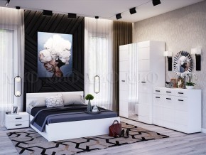 НЭНСИ NEW Пенал 500 (Белый глянец холодный/Белый) в Кургане - kurgan.ok-mebel.com | фото 3