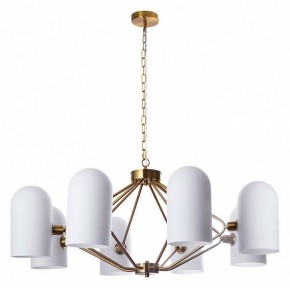 Подвесная люстра Arte Lamp Cassel A5454LM-8PB в Кургане - kurgan.ok-mebel.com | фото 2
