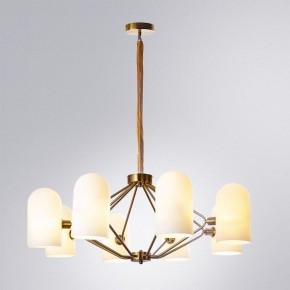 Подвесная люстра Arte Lamp Cassel A5454LM-8PB в Кургане - kurgan.ok-mebel.com | фото 3