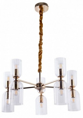 Подвесная люстра Arte Lamp Charm A1623LM-10GO в Кургане - kurgan.ok-mebel.com | фото