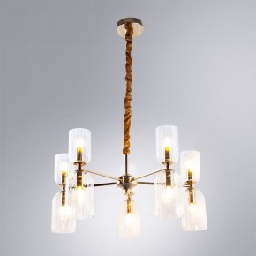 Подвесная люстра Arte Lamp Charm A1623LM-10GO в Кургане - kurgan.ok-mebel.com | фото 3