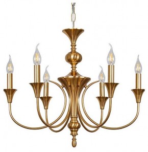Подвесная люстра Arte Lamp Collinetta A4094LM-6PB в Кургане - kurgan.ok-mebel.com | фото