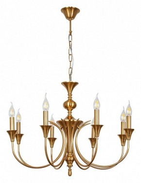 Подвесная люстра Arte Lamp Collinetta A4094LM-8PB в Кургане - kurgan.ok-mebel.com | фото 2