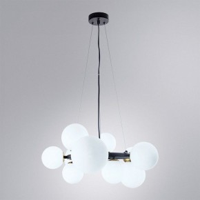 Подвесная люстра Arte Lamp Gemini A2243SP-10BK в Кургане - kurgan.ok-mebel.com | фото 3
