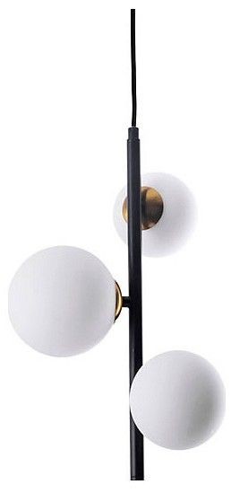 Подвесная люстра Arte Lamp Gemini A2243SP-3BK в Кургане - kurgan.ok-mebel.com | фото