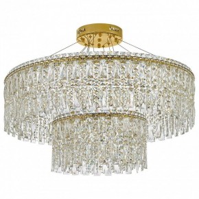 Подвесная люстра Arti Lampadari Ovindoli Gold Ovindoli L 1.5.80+40.100 G в Кургане - kurgan.ok-mebel.com | фото 2