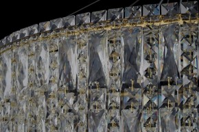 Подвесная люстра Arti Lampadari Ovindoli Gold Ovindoli L 1.5.80+40.100 G в Кургане - kurgan.ok-mebel.com | фото 4