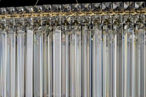Подвесная люстра Arti Lampadari Ovindoli Nickel Ovindoli L 1.5.120x40.101 G в Кургане - kurgan.ok-mebel.com | фото 4