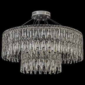 Подвесная люстра Arti Lampadari Ovindoli Nickel Ovindoli L 1.5.80+40.100 N в Кургане - kurgan.ok-mebel.com | фото 3