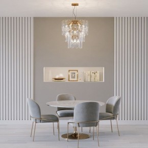 Подвесная люстра Eurosvet Claire 60171 золото в Кургане - kurgan.ok-mebel.com | фото 3