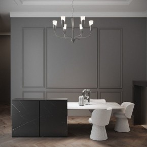 Подвесная люстра Eurosvet Rhyton 60167/6 никель в Кургане - kurgan.ok-mebel.com | фото 6