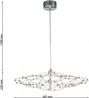 Подвесная люстра Favourite Thinner 4305-6P в Кургане - kurgan.ok-mebel.com | фото 5
