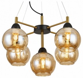 Подвесная люстра Imex MD.9056 MD.9056-5-P-BK+COP в Кургане - kurgan.ok-mebel.com | фото