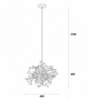 Подвесная люстра Imperiumloft Tezani Argent 40.2058 в Кургане - kurgan.ok-mebel.com | фото 2