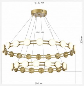 Подвесная люстра ST-Luce MONRO SL6610.203.36 в Кургане - kurgan.ok-mebel.com | фото 4