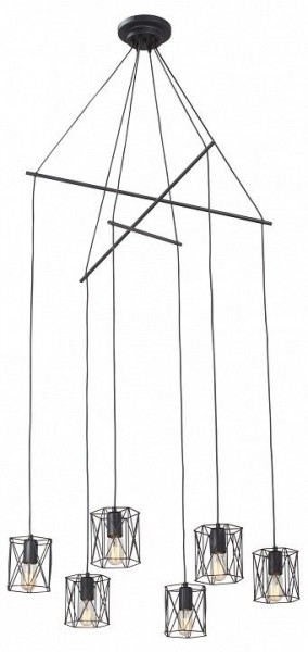 Подвесная люстра Vitaluce V3028 V3028-1/6S в Кургане - kurgan.ok-mebel.com | фото