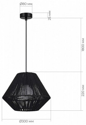 Подвесной светильник EVOLUCE ETTAN SLE6025-403-01 в Кургане - kurgan.ok-mebel.com | фото 5