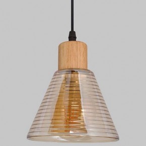 Подвесной светильник Imex MD.5870 MD.5870-1-P-WOOD+BK в Кургане - kurgan.ok-mebel.com | фото