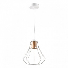 Подвесной светильник Imex MD.9052 MD.9052-1-P-WH+WOOD в Кургане - kurgan.ok-mebel.com | фото 2
